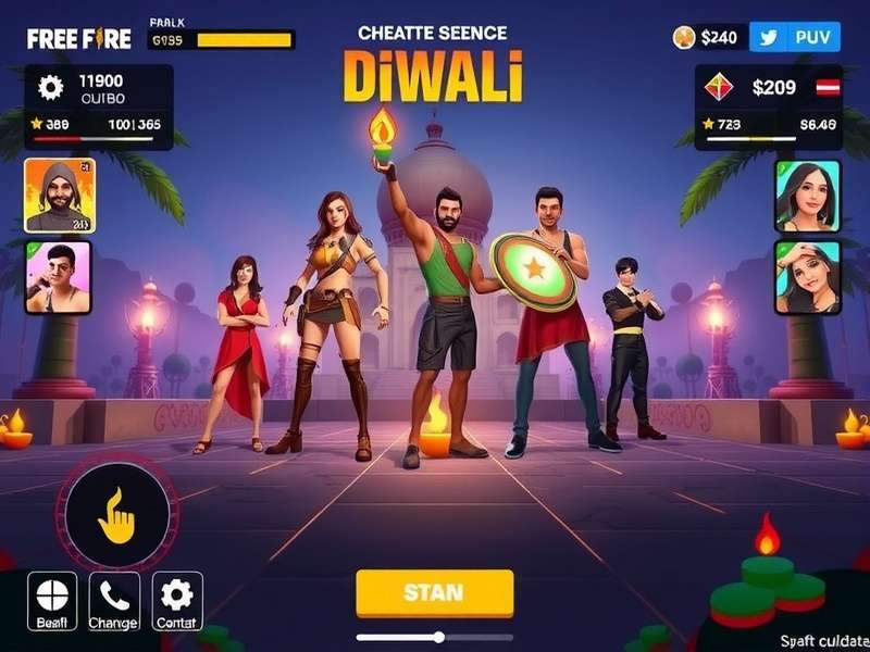 Free Fire Battle Gladiators gameplay screenshot